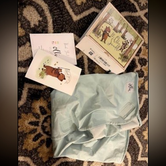 The Ollie swaddle in Skye color - Picture 1 of 1